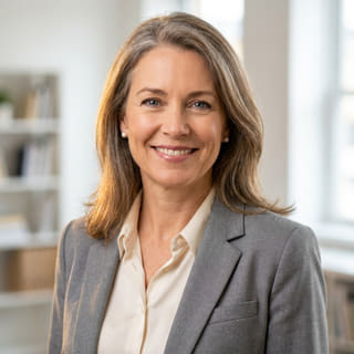 Sarah Coleman, listed as Chief Financial Officer at Ridge Yielmere, shown in a profile image