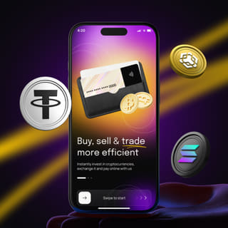 Ridge Yielmere trading platform displayed on a mobile device